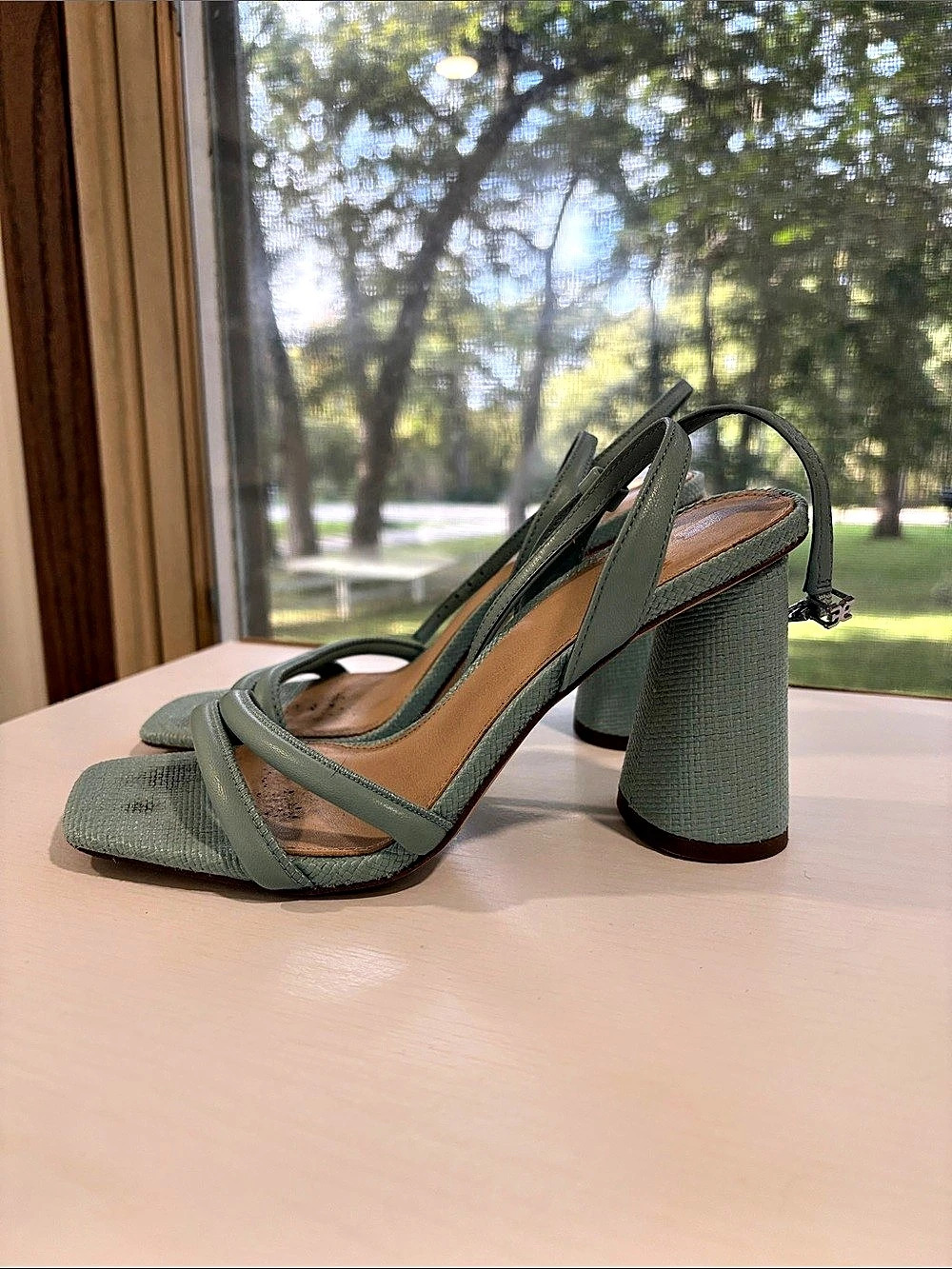 Sam Edelman Tracie Slingback Pump BABY BLUE heels